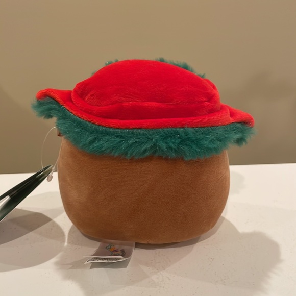 ⚡️NWT 5” Peterson the Gingerbread Boy with Trapper Hat Christmas Squishmallow - Picture 4 of 6